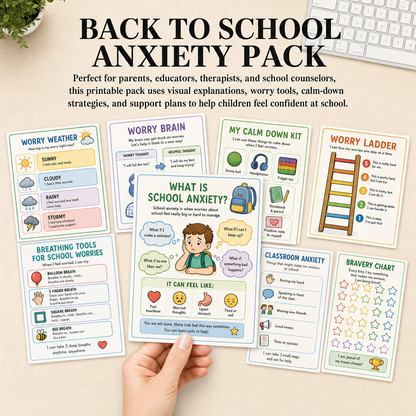 Back to School Anxiety Pack