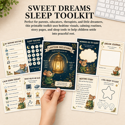 Sweet Dreams Sleep Toolkit for kids