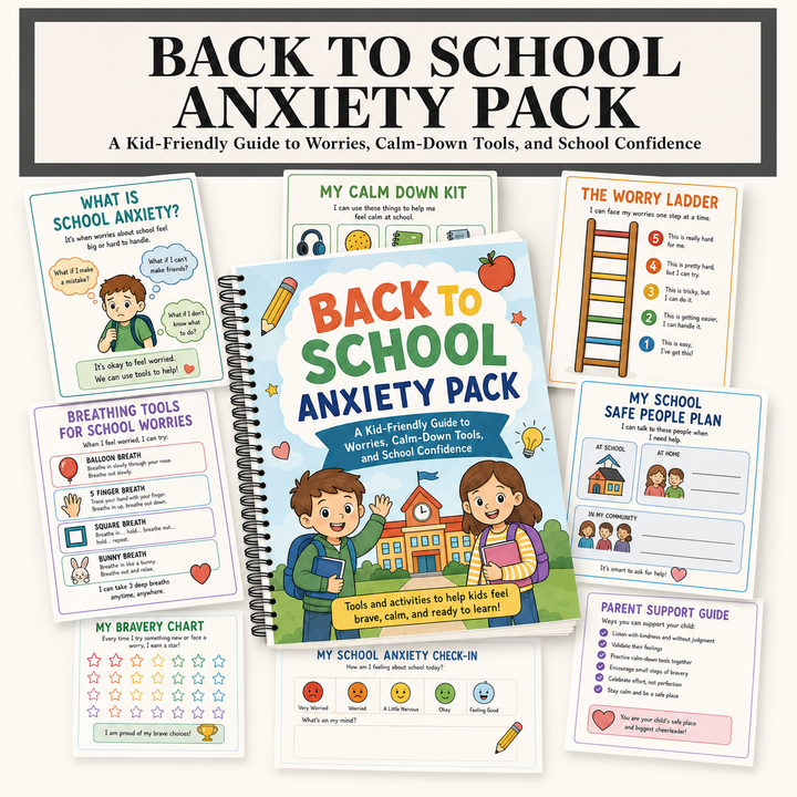 Back to School Anxiety Pack