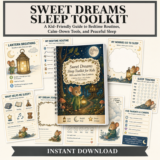 Sweet Dreams Sleep Toolkit for kids