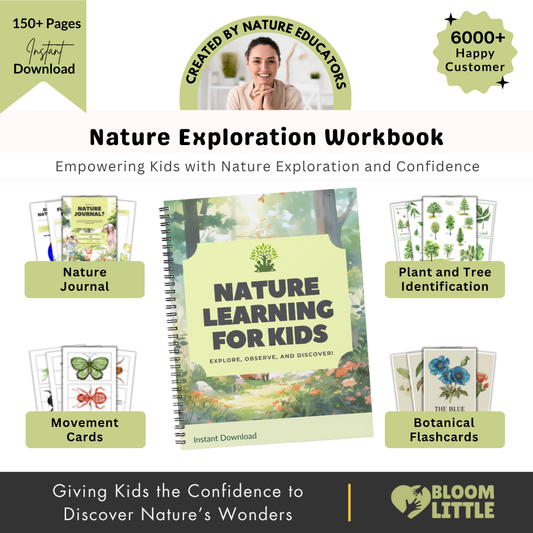 Kids Nature Exploration Workbook