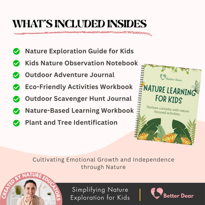 Free Nature Exploration Workbook
