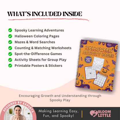Kids Halloween Activity Bundle (Free Today)