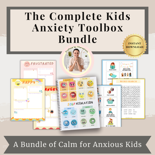 Kids Anxiety Toolbox Bundle