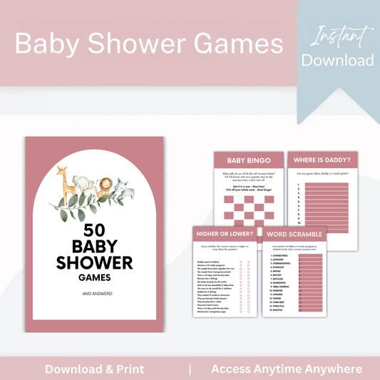 Baby Shower Games
