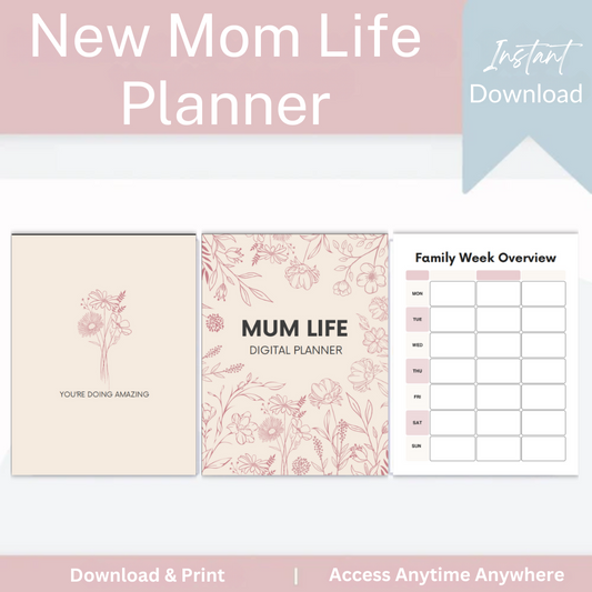 New Mom Life Planner