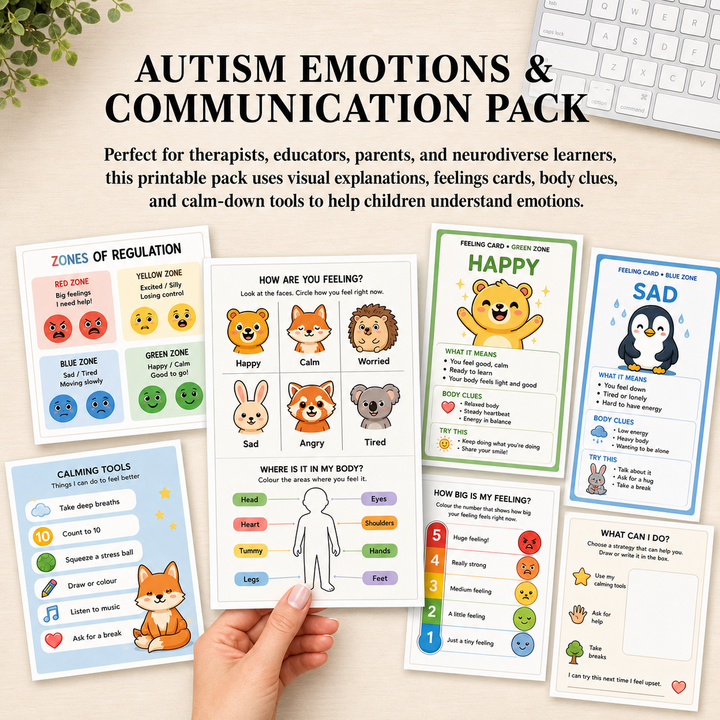 Autism Emotions & Communication Pack