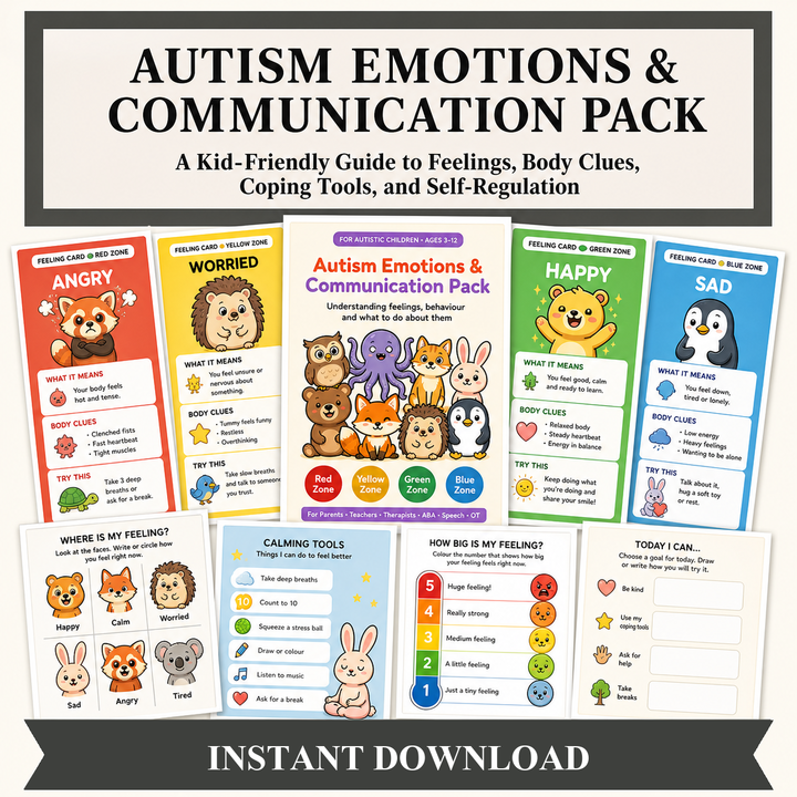 Autism Emotions & Communication Pack