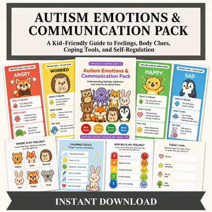 Autism Emotions & Communication Pack